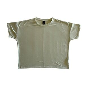 REI Cooperative Womens Sage Green Relaxed Fit Short Sleeve T Shirt‎ Large